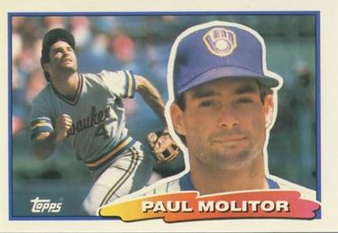 1988 Topps Big #1 Paul Molitor Front