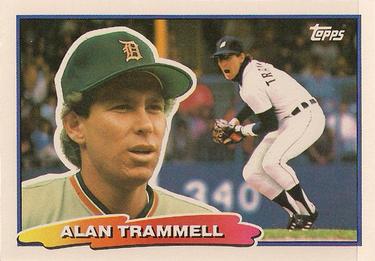 1988 Topps Big #8 Alan Trammell Front