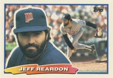 1988 Topps Big #10 Jeff Reardon Front