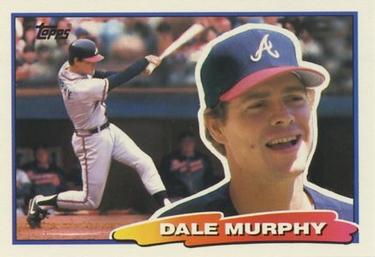 1988 Topps Big #14 Dale Murphy Front