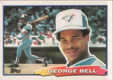 1988 Topps Big #15 George Bell Front
