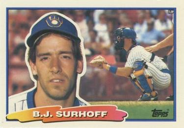 1988 Topps Big #22 B.J. Surhoff Front