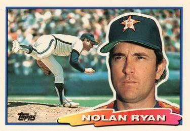 1988 Topps Big #29 Nolan Ryan Front