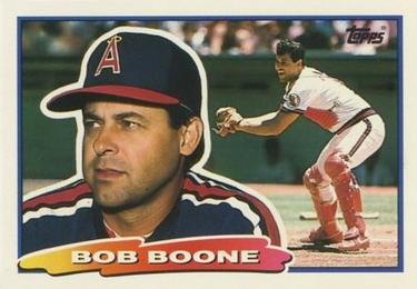 1988 Topps Big #30 Bob Boone Front