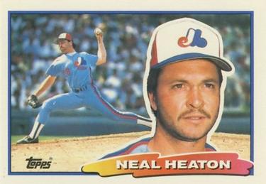 1988 Topps Big #33 Neal Heaton Front