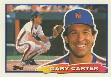 1988 Topps Big #37 Gary Carter Front