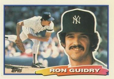 1988 Topps Big #50 Ron Guidry Front