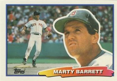 1988 Topps Big #54 Marty Barrett Front