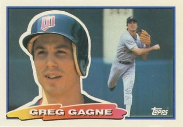 1988 Topps Big #58 Greg Gagne Front