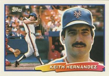 1988 Topps Big #59 Keith Hernandez Front