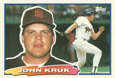 1988 Topps Big #60 John Kruk Front