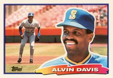 1988 Topps Big #64 Alvin Davis Front