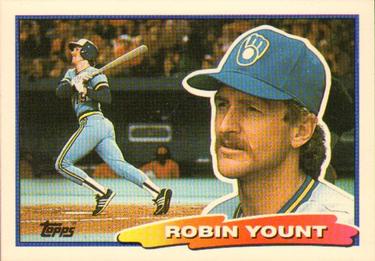 1988 Topps Big #66 Robin Yount Front