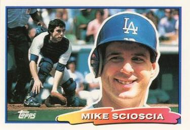 1988 Topps Big #72 Mike Scioscia Front