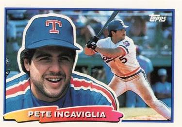 1988 Topps Big #73 Pete Incaviglia Front