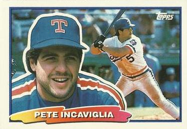 1988 Topps Big #73 Pete Incaviglia Front