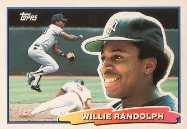 1988 Topps Big #76 Willie Randolph Front