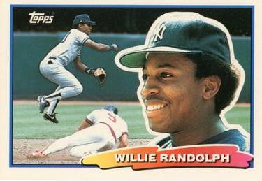 1988 Topps Big #76 Willie Randolph Front