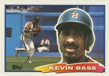1988 Topps Big #77 Kevin Bass Front