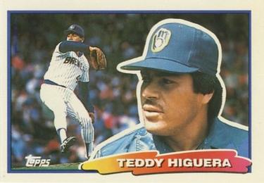 1988 Topps Big #87 Teddy Higuera Front