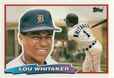 1988 Topps Big #99 Lou Whitaker Front