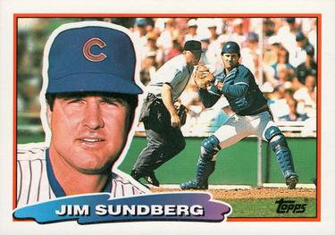 1988 Topps Big #100 Jim Sundberg Front