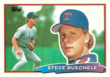 1988 Topps Big #104 Steve Buechele Front
