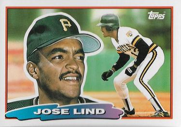 1988 Topps Big #106 Jose Lind Front