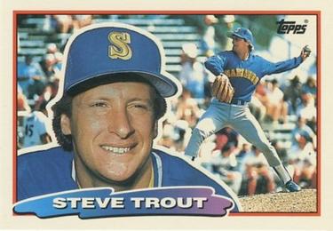 1988 Topps Big #107 Steve Trout Front