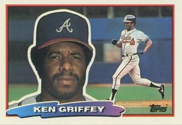 1988 Topps Big #110 Ken Griffey Front