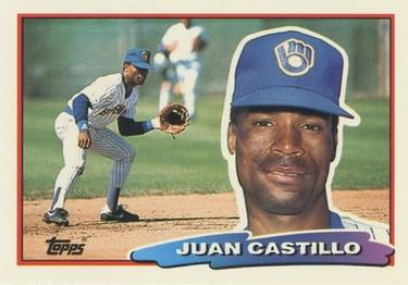 1988 Topps Big #117 Juan Castillo Front