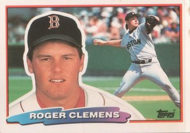 1988 Topps Big #118 Roger Clemens Front