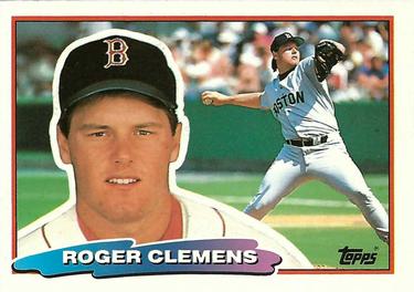 1988 Topps Big #118 Roger Clemens Front