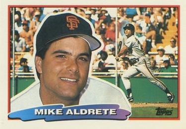 1988 Topps Big #119 Mike Aldrete Front