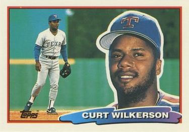 1988 Topps Big #132 Curt Wilkerson Front