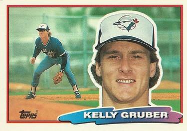 1988 Topps Big #134 Kelly Gruber Front