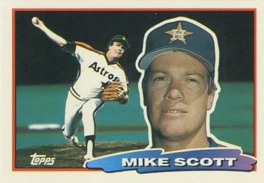 1988 Topps Big #140 Mike Scott Front
