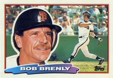 1988 Topps Big #143 Bob Brenly Front