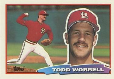 1988 Topps Big #149 Todd Worrell Front