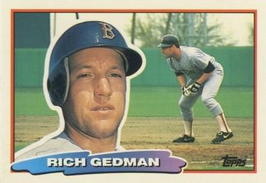 1988 Topps Big #152 Rich Gedman Front