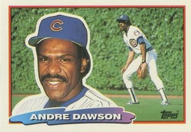 1988 Topps Big #153 Andre Dawson Front