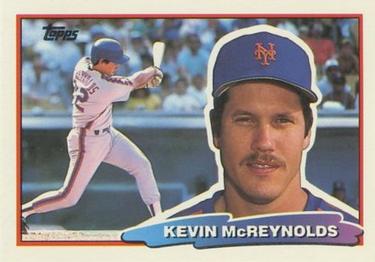 1988 Topps Big #158 Kevin McReynolds Front