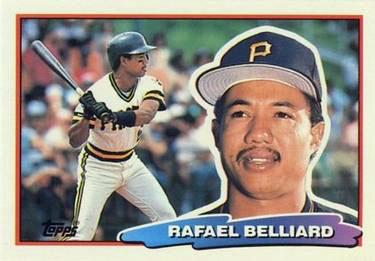 1988 Topps Big #175 Rafael Belliard Front
