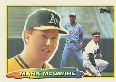 1988 Topps Big #179 Mark McGwire Front