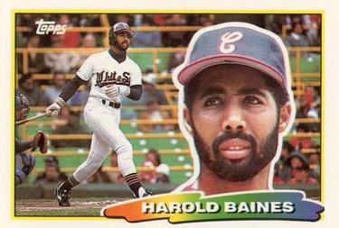 1988 Topps Big #224 Harold Baines Front