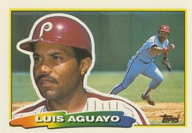 1988 Topps Big #226 Luis Aguayo Front
