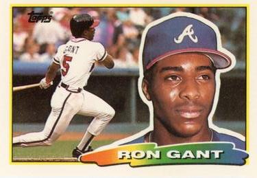 1988 Topps Big #249 Ron Gant Front