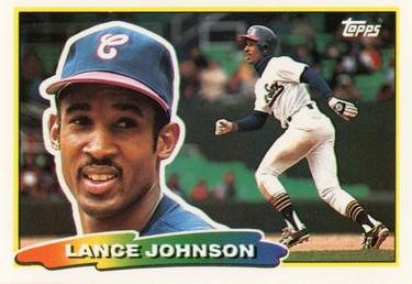 1988 Topps Big #251 Lance Johnson Front