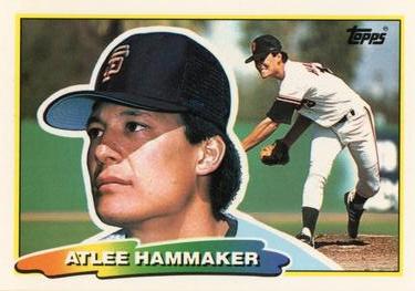1988 Topps Big #259 Atlee Hammaker Front