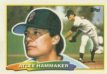 1988 Topps Big #259 Atlee Hammaker Front